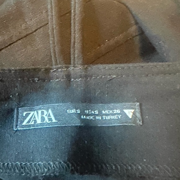 Zara 100% linen strappy black dress - Picture 5 of 6